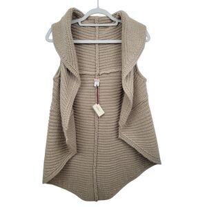 Echo Women's Knit Cardigan No Size Tag With Fuzziness Of Fabric